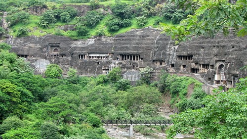 غار آجندا Ajanta Caves، هند