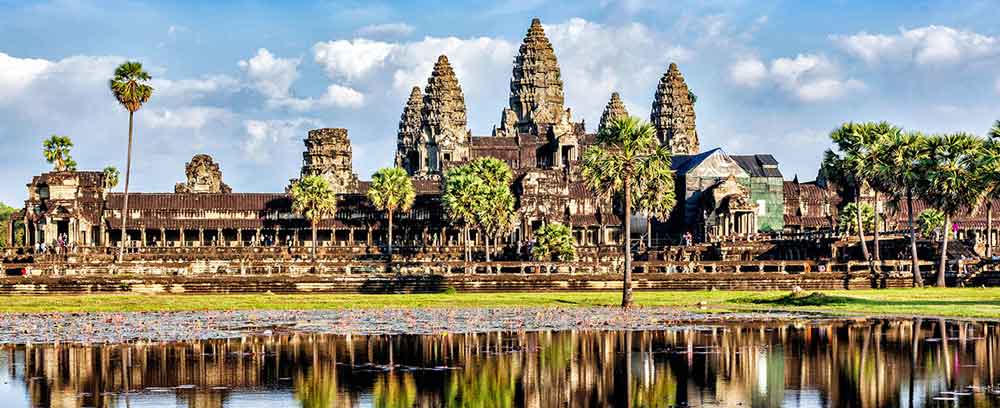 معبد شگفت انگیز آنگکور وات در کامبوج