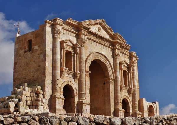 شهر باستانی جرش اردن