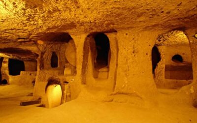 گزارش تصویری از شهر زیرزمینی باستانی، ترکیه