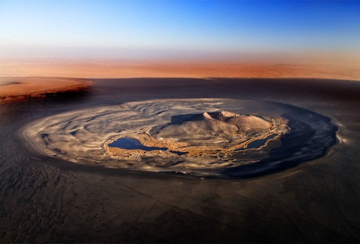 آتشفشان صحرای لیبی
