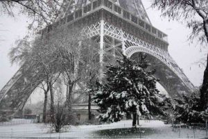 زیبایی های پاریس و زمستان آن !