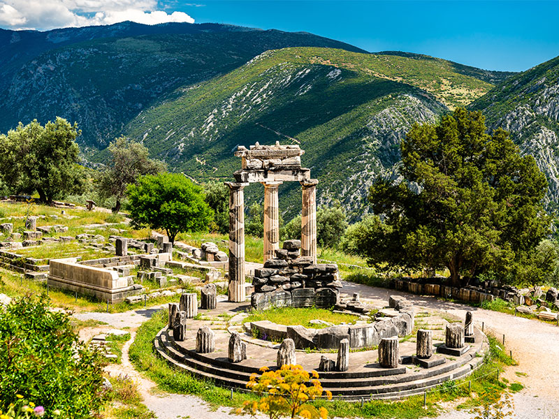 جاهای باستانی و تاریخی یونان