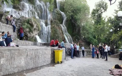 آبشار نیاسر کاشان