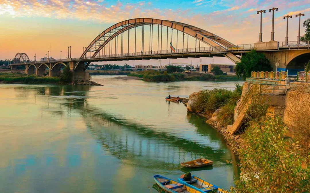 پل معلق اهواز