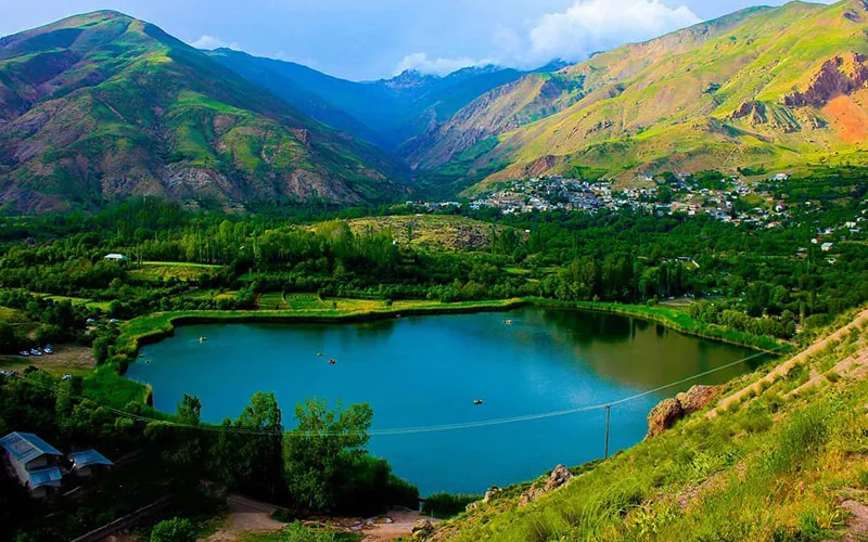 دریاچه اوان قزوین